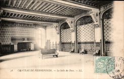 CPA Chateau de Pierrefonds La Salle des Ducs 