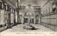 CPA Chateau de Pierrefonds La Salle des Preux 