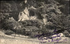 CPA Parc de Versailles Bosquet des Bains d'Apollon Les Rochers figurent le Palais de Thetis 