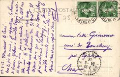 CPA Parc de Versailles Bosquet des Bains d'Apollon Les Rochers figurent le Palais de Thetis 