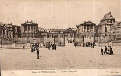 CPA Palais de Versailles Facade Principale 