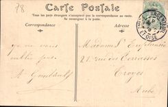 CPA Palais de Versailles Facade Principale 