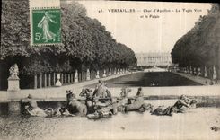 CPA Versailles Char d'Apollon Le Tapis Vert et le Palais 