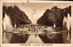 CPA Versailles Le Parc Char d'Apollon 