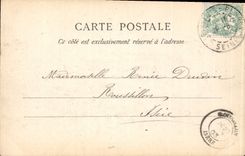 CPA Versailles Grand Triaron Chambre habitee par la Reine Victoria sous Louis Philippe et Napoleon I