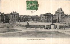 CPA Facade du Palais de Versailles 