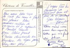 CPM Chateau de Versailles Le Bassin d'Apollon et le Tapis Vert 