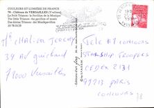 CPM Chateau de Versailles Yvelines Le Petiti Trianon Le Pavillon de la Musique 