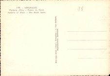 CPM Versailles Parterre d'Eau Bassin du Nord 