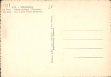 CPM Versailles Le Parc Venus Pudique Coyzevex 