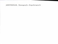 CPM Amsterdam Herengracht Reguliersgracht 