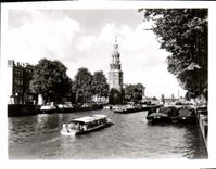 CPM Amsterdam Oude Schans avec la tour Montelbaan 