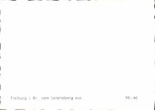 CPM Freiburg Br vom Lorettoberg aus 