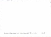 CPM Freiburg Gunterstal mit Schauinsland 