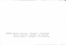 CPA Parma Galerie Nationalle Correge La Couronne 