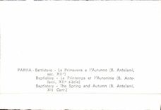 CPA Parma Baptistere La Printemps et l'Automme 