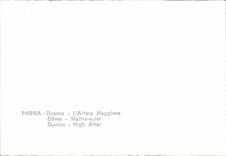 CPA Parma Maitre autel 