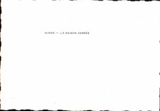 CPM Nimes La Maison Carree 