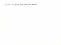 CPM Amsterdam Dam met Koninlijk Paleis 