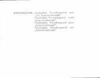 CPM Amsterdam Oudezijds Voorburgwal avec Leeuwenburgh