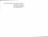 CPM Amsterdam la Gare Centrale 