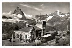 CPM Station Gornergrat Matterhorn Dt Blanche 
