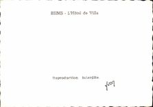 CPM Reims l'Hotel de Ville 