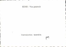 CPM Reims Vue generale 