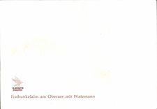 CPA Fischunkelalm am Obersee mit Watzmann 