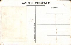 CARTE PHOTO enfant Dirigeable Zeppelin