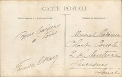 CARTE PHOTO Femme Enfant Suresnes