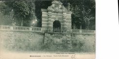 CPA Mirambeau le chateau porte Gallo romaine 