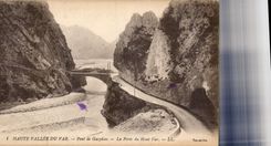 CPA Haute Vallee du Var Pont de Gueydon La Porte du Haut Var 