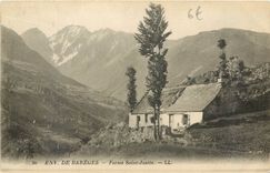 CPA Env de Bareges Ferme Saint Justin 