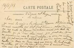 CPA Arras Beffroi Petite Place cote droit apres le Bombardement