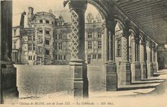 CPA Chateau de Blois aile de Louis XII La Colonnade 