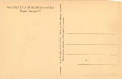 CPA Chateau de Blois Loir et Cher Facade Francois 1er