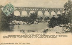 CPA Nimes Le Pont du Gard 