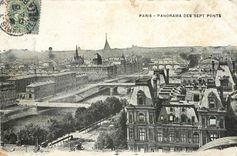 CPA Paris Panorama des Sept Ponts 