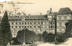 CPA Blois Le Chateau Facade Francois I 