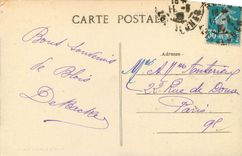 CPA Blois Le Chateau Facade Francois I 