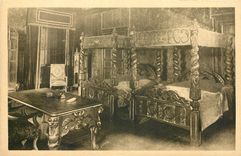 CPA Cormatin Le Chateau Chambre gothique