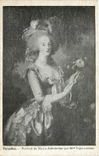 CPA Versailles Portrait de Marie Antoinette Vigee Lebrun