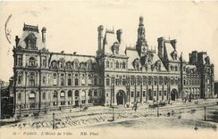 CPA Paris L'Hotel de Ville 