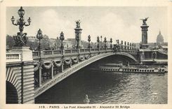CPA Paris Le Pont Alexandre III 