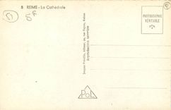 CPA Reims la cathedrale 