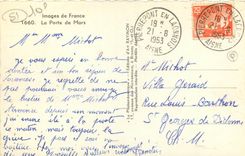 CPA Reims Images de France La Porte de Mars 