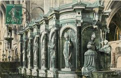 CPA Reims Eglise St Remy Le Tombeau 