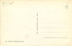 CPA Reims L'hotel de Ville 