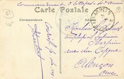 CPA Campagne de 1914 La Cathedrale de Reims en feu 